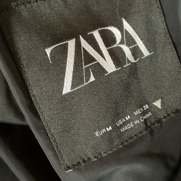 Zara zippered bomber jacket, Medium, New - Picture 8 of 10